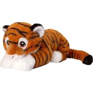Keel Toys KeelEco Tiger Cuddle Toy (Orange)