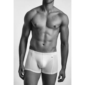 Claesen's Cls No.1 normale lengte boxer (2-pack) - heren pima medium boxer - wit - Maat: XXL