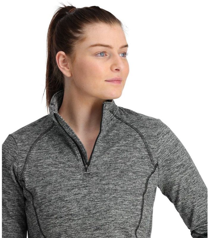 Spyder Accord Sweatshirt Met Halve Rits Grijs XL Vrouw