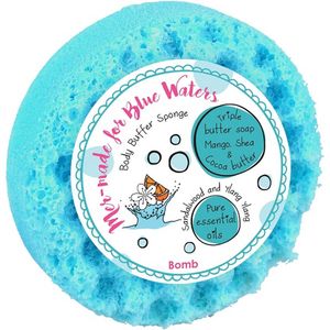 Bomb Cosmetics - Mer-Made for Blue Waters - Body Buffer - Shower Sponge - 190gr.