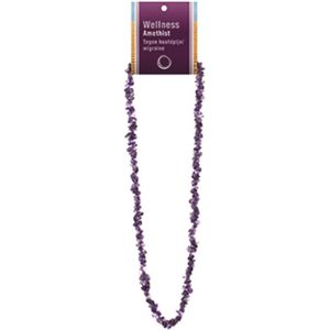 Ruben Robijn Amethist splitketting + kaart