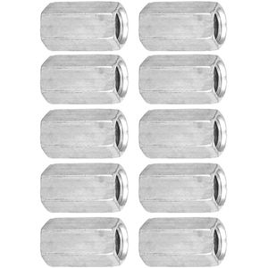 Staafmoer zeskantmoer afstandhouder schroefdraadbevestigingen 10 stuks (M8*20)
