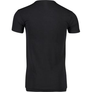 Alan Red V-hals shirt bamboe baltimora zwart - S