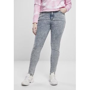 Urban Classics - High Waist Skinny jeans - 29/32 inch - Blauw