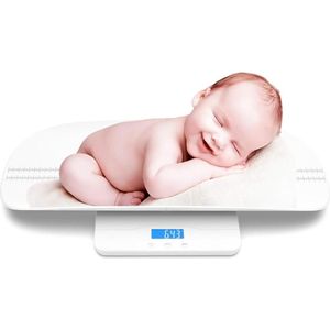 White-Label - Dierenweegschaal - Babyweegschaal - Digitaal - Wit