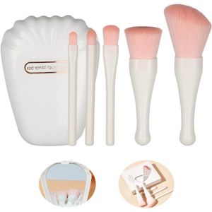 Make-up kwastenset: 5-delige set voor dagelijks gebruik en op reis