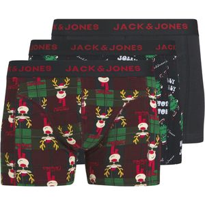 JACK&JONES PLUS JACRUDOLPH TRUNKS 3 PACK PLS Heren Onderbroek - Maat EU2XL US1L