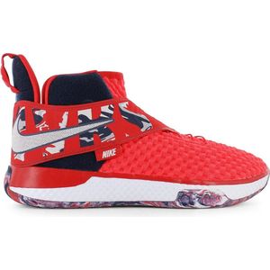 Nike Air Zoom UNVRS FlyEase - USA - Heren Basketbalschoenen Sport Schoenen Sneakers Rood CQ6422-600 (Unversity-Red / White) - Maat EU 45 US 11