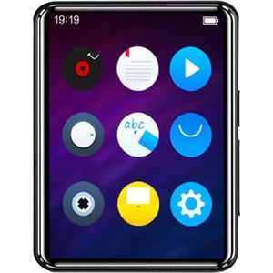 DrPhone MX3 - Bluetooth 5.0 MP4-speler - MP3 Volledig touchscreen 2.5inch - 8GB met ingebouwde luidspreker - Zwart