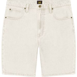 Lee - Asher Korte Jeans - Wit - Katoen en Lyocell Mix