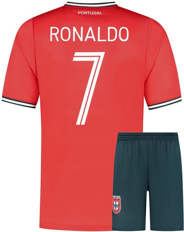 Portugal - Voetbaltenue Ronaldo - 2025-2026 - Voetbaltenue Kinderen - Shirt en Broekje
