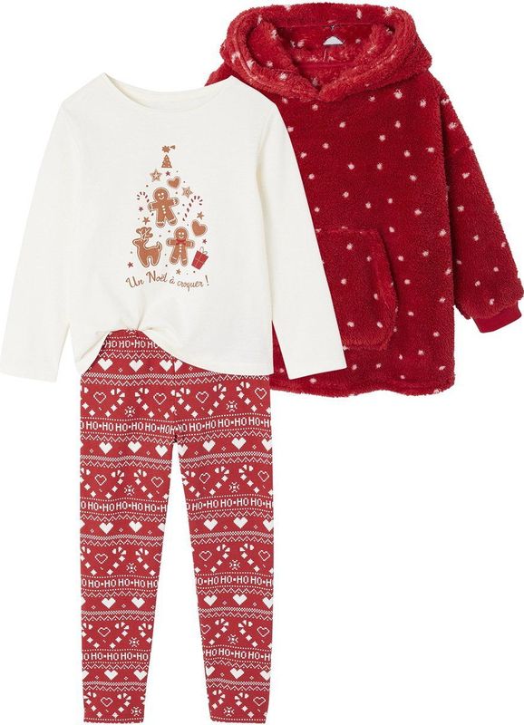 Vertbaudet Kerst pyjama set voor meisjes