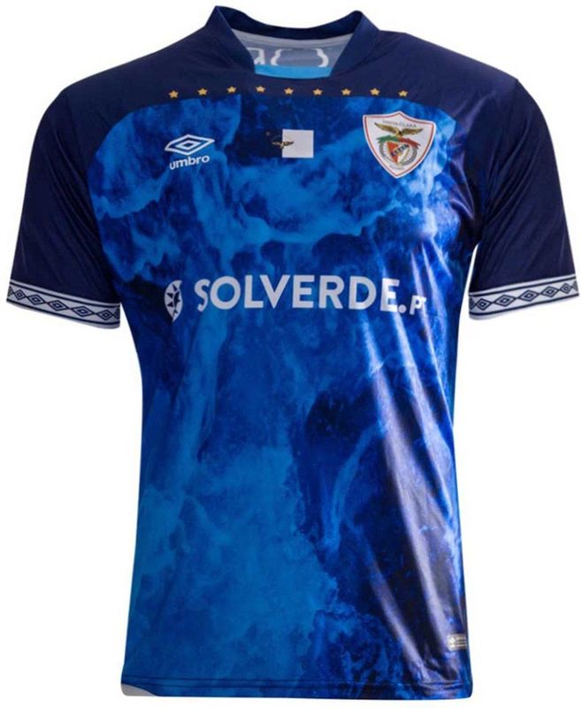 Umbro Cd Santa Clara 23/24 Derde T-shirt Met Korte Mouwen Blauw S Man