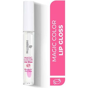 Dermavise Magic Color Lipgloss - Wonderful Pink Shine - Kleurveranderend - Hydraterend effect - Glanzende look - Permanent effect - 6 ml