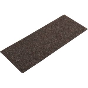 vidaXL - 15 - st - Trapmatten - zelfklevend - rechthoekig - 60x25 - cm - donkerbruin