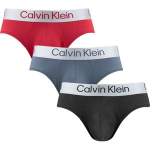 Calvin Klein 3P microfiber herenslips multi