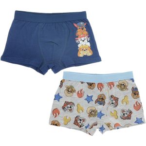 Boxershorts - 2-Pack - Paw Patrol - 2 boxershorts voor jongens van 5/6 jaar - Maat 110/116
