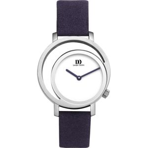 Danish Design Pico Horloge - Danish Design dames horloge - Paars - diameter 32 mm - roestvrij staal