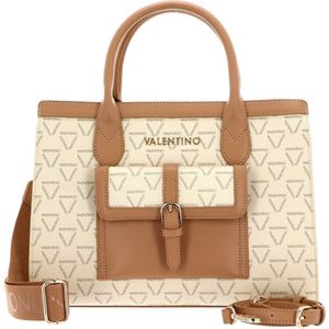 VALENTINO Handtas Schoudertas Liuto Shopper Ecru / Multicolor Crème