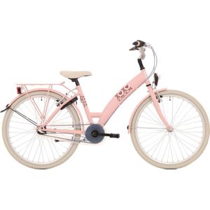 Bike Fun Lots Of Love - Kinderfiets - Vrouwen - Roze;Wit;Rood - 43