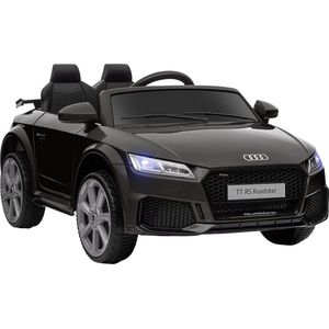 Audi TT RS - Elektrische Kinderauto - Accu Auto - Sterke Accu - Afstandbediening - Zwart