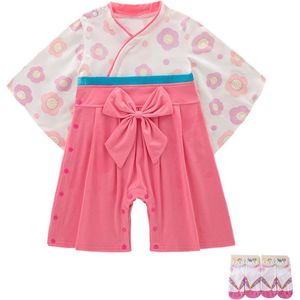 Baby Rompertje Kimono Lange Mouwen