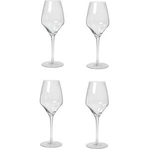 Broste Copenhagen Sandvig collectie set van 4 witte wijn glazen - mond geblazen 45 CL