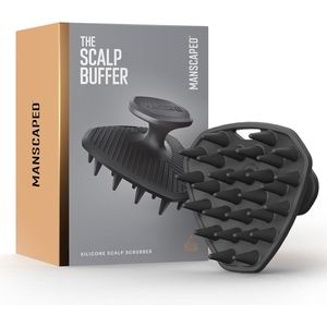 Siliconen Hoofdscrubber voor mannen – Ergonomische Haarborstel voor Exfoliatie en Hoofdhuidmassage (1-pack)