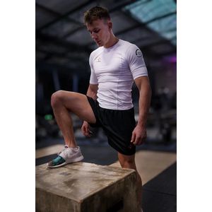 Nihon Rashguard Pro heren | Wit (Maat: XS)