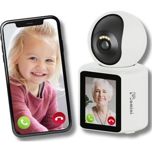 Momini Communicare - Babyfoon - Wit - Met Camera & App
