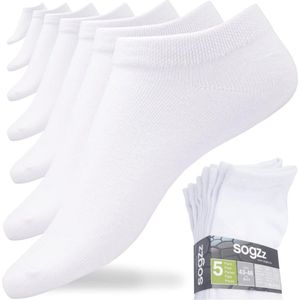 Sneaker Sokken voor Volwassenen | Ankle Sokken voor Mannen en Vrouwen | 5-15 Paar | Katoenen Sokken in Wit, Grijs en Zwart