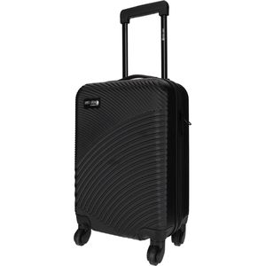 Nörlander Reiskoffer 31L - Handbagage koffer - Duurzaam rPet - Zwart