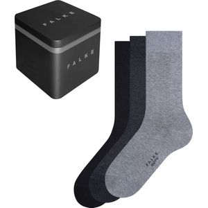 FALKE Happy Box 3-Pack katoen multipack sokken heren veelkleurig - Maat 43-46