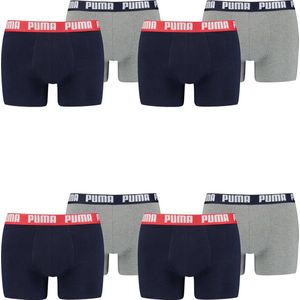 BOXERS 8 PACK Puma Boxer Boxershorts Heren Herenondergoed Broekondergoed