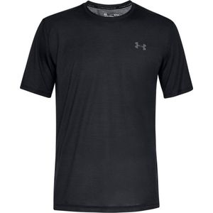 Under Armour Siro SS Sportshirt Heren - Zwart - Maat S