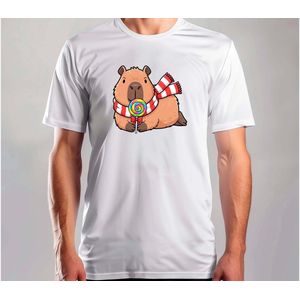 Capy Hugmas - T Shirt - MerryChristmas - ChristmasVibes - Funny - Sarcasm - VrolijkKerstfeest - Kerstmis - Grappig - Sarcasme - Capybara - Capy