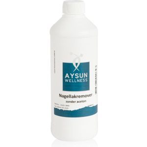 Aysun nagellak remover zónder aceton -1000ml