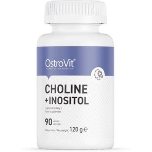 Mineralen - 12 x OstroVit Choline + Inositol 90 tabletten