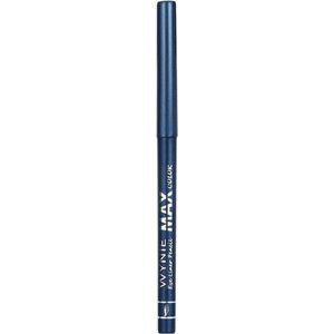 Wynie - MAX color - Blauw oogpotlood, draaibaar / Automatic Eye Liner Pencil - Nummer 010 - 1 stuks