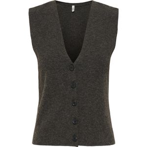 Only - Onlbillie Sl Vest - Gilet - Chocolate Torte/melange