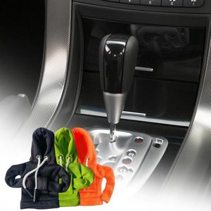 Schakelpookknop Cover Creatieve Versnellingspook Hoodie Handmatige of Automatische Schakelhendel Stofdichte Bescherming Decoratief Autoaccessoire Grappige Shifter Hoodie