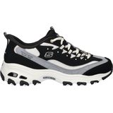 Skechers - D'Lites-Smooth Nostalgia - Dames Sneakers - Zwart