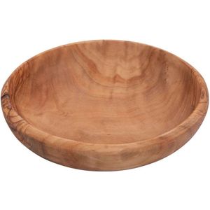 Bowls and Dishes Pure Olive Wood olijfhouten Schaal Ø 14 cm - Cadeau tip!