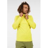 Protest Rewill - Skipully Heren - Lange mouwen - 1/4 rits – Lime Splash