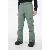 Protest Prtkvitis - Skibroek Heren - Waterafstotende afwerking - Verstelbare schouderbanden - Waterkolom 20K – Aspen Green