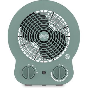 Argoclima Dori Mint, Ventilator elektrisch verwarmingstoestel, Binnen, Vloer, Wit, Draaiknop