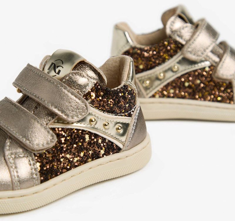 Sneakers Nerogiardini Etoile Sand T.Glitter Gr.Top Bro T.Brill Platinum 6 - Streetwear - Kind