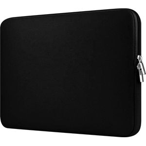 Laptop sleeve voor Laptop sleeve voor Dell - HP - Lenovo - spatwater bestendige hoes - Dubbele Ritssluiting - Soft Touch - Laptophoes - 13-inch - Extra bescherming (Zwart)
