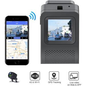 Mini Dash Cam 1080P 4G Remote Monitoring Auto Dash Cam Life View