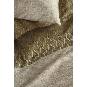 Beddinghouse - Sanna - Dekbedovertrek - Goud - Tweepersoons - 200 x 200/220 cm